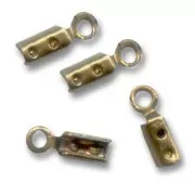 Mini End clip 1.5mm Bronze tone x10