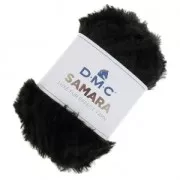 DMC Samara wool - Black (n°401) x 66 m