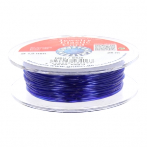 1 mm Stretch Magic Elastic Cord - Blue x25m