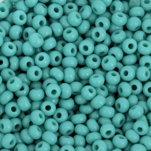 Preciosa Seed beads 9/0 2.5 mm - Green Turquoise x250g