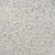 Preciosa 11/0 2 mm seed beads - Chalkwhite Sfinx x250g