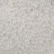 Preciosa Seed beads 11/0 2 mm - Chalkwhite x250g