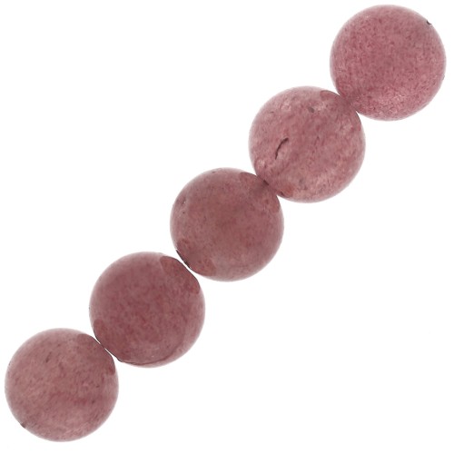 Beads Strawberry Quartz 8mm x10