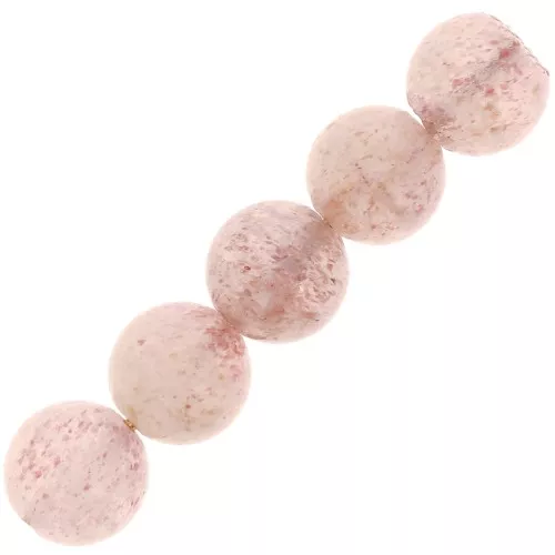 Beads Strawberry Quartz 6mm x15