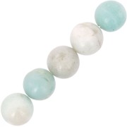Beads Amazonite 10mm x5|raw }}