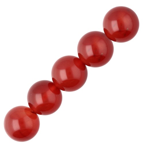 Beads Red Agate  4mm x20