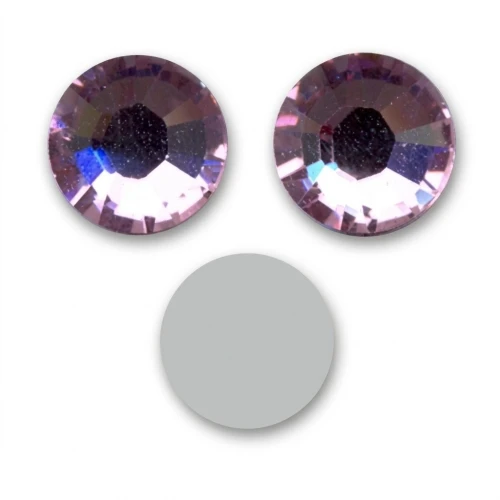 PureCrystal stick-on rhinestones 1,8mm Light Rose x36
