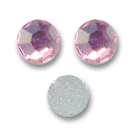 PureCrystal stick-on rhinestones 4mm Light Rose x36