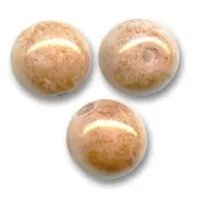 Round beads 6mm Opaque Luster Rosaline x25