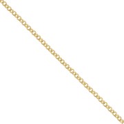 Belcher chain 1.9 mm fine Gold plated x 1m