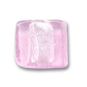 Silver foil squares 12 mm Light Rose x5|raw }}