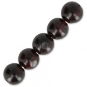 Beads Garnet  4  mm x20|raw }}