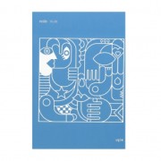 Silk Screen Moiko for polymer clay 74x105 mm - Abstract 10.20