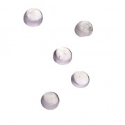 Small round 4 mm cabochons - Quartz Rose x5|raw }}