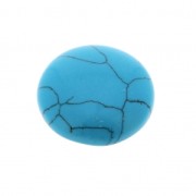 Round Cabochon 18 mm Turquoise Imitation x1