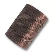 C-Lon Beading Cord 0,50 mm Brown x84m