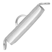 Bead-weaving cap for Miyuki seed beads & Delica beads, 18 mm - 925 Sterling Silver x1