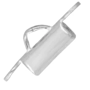 Bead-ending cap for weaving with Miyuki 8.5 mm seed beads & Delica beads - 925 Sterling Silver x1