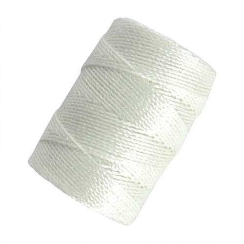 C-Lon Beading Cord 0,50 mm White x84m