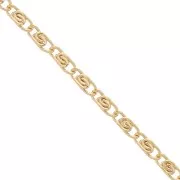 Chain 1.8 mm - Gold plated 3 microns x50cm
