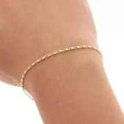 Chain 1.8 mm - Gold plated 3 microns x50cm