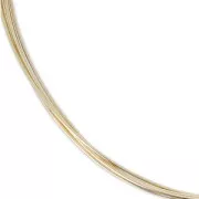 Gold filled 0.3 mm flexible wire x1.5 m