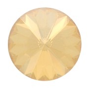 PureCrystal 1122 Rivoli Round Stone 6mm Crystal Golden Shadow