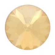 PureCrystal 1122 Rivoli Round Stone 6mm Crystal Golden Shadow