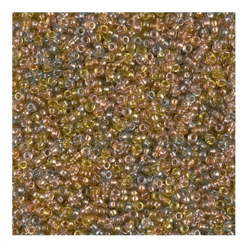 Miyuki Seed beads 15/0 3051 - Sparkling Lined Sand Dune Mix x8g