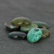 Oval cabochon 18x13mm Chrysocolla