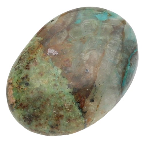 Oval cabochon 25x18 mm Chrysocolla