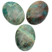 Oval cabochon 25x18 mm Chrysocolla
