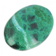 Oval cabochon 40x30 mm Chrysocolla