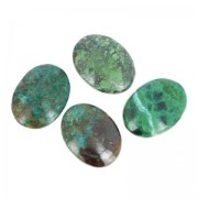 Oval cabochon 40x30 mm Chrysocolla