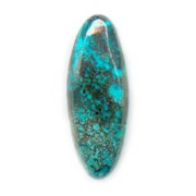 Oval cabochon 22x8mm Chrysocolla