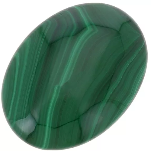 Oval cabochon 40x30mm Malachite