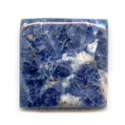 Square cabochon 28mm Sodalite