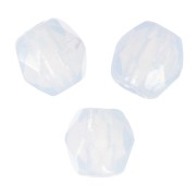 Fire Polished faceted round beads 3mm Milky Amethyst x50