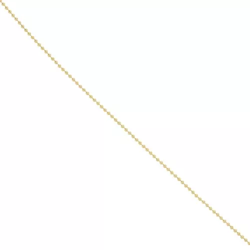 1mm ball chain - Gold Tone x 1m