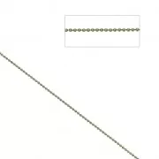1mm ball chain - Bronze Tone x 1m