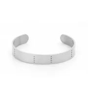 Bracelet for Miyuki bead weaving 10x150 mm Sainless Steel 304 x1