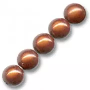 Magic beads 10mm Maroon x10