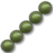 Magic beads 6mm Green x25