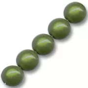 Magic beads 6mm Green x25