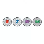 Circle Plastic Canvas to cut 24.1 cm n°7