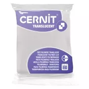 Cernit Translucent Clay - White Glitter (No. 010) x 56 g