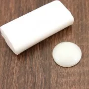 Cernit Translucent Clay - White Glitter (No. 010) x 56 g