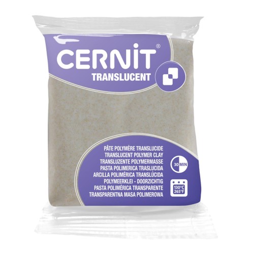 Cernit Translucent Clay - Gold Glitter (No. 050) x 56 g