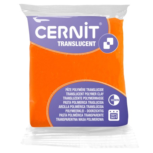 Cernit Translucent 56gr Orange (n°752)