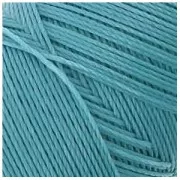 Linhasita waxed thread spool for micro macramé 0.75 mm - Baby Blue (398) x228m
